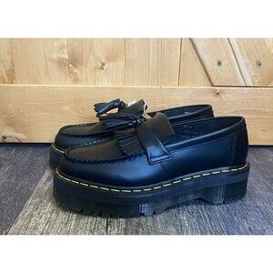 Dr Martens Adrian Tassel Loafer Shoes Women’s Size 8 Black Leather NWT New